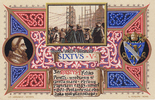 Italien/Genova/Roma um 1900 Ansichtskarte / Chromolithografie / Armanino-Genova / L. Ferloni-Roma / Sixtus V 1-2