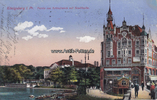 Königsberg i. Pr. Ansichtskarte / Postkarte / Königsberg i. Pr. / Partie am Schloßteich mit ... -