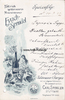Eyach / Börstingen / Starzach / Stuttgart 1898 Speisekarte / Menükarte / Litho / Eyach-Sprudel / Carl Spingler / Tafelwasser... 2