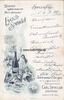 Eyach / Börstingen / Starzach / Stuttgart 1898 Speisekarte / Menükarte / Litho / Eyach-Sprudel / Carl Spingler / Tafelwasser... 3