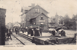  1906 Oxelösund / Schweden Ansichtskarte / Postkarte / Jernvägsstationen, Oxelösund. 3