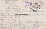 Ungarn Ansichtskarte / Postkarte / mit Feldpoststempel: K.D. Feldpostexp. der 48. ... -