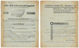 Arnsberg um 1934 2-seitiges Werbeblatt / Johann Hunecke / Waren Automaten / Ein Bombenschlager! 3