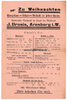 Arnsberg O.J. Plakat / J. Brusis / Zu Weihnachten / Schenken Sie: Porzellan-Glas-Bestecke in.. 2-3