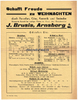Arnsberg O.J. Plakat / J. Brusis / Schafft Freude zu Weihnachten durch Porzellan, Glas, ... 2-3