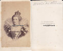 Frankreich Carte de visite / CdV / Marie de Médicis / Maria von Medici -