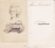 Frankreich / Navarra / Österreich / Ungarn Carte de visite / CdV / Marie Antoinette / Erzherzogin von Österreich, ... -