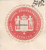 Limburg Siegelmarke / Verschlussmarke / Koen. Preuss. Staatsanwaltschaft Limburg -