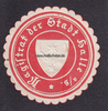 O.J. Siegelmarke / Verschlussmarke / Magistrat der Stadt Halle a/S. 3