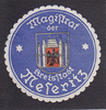 Meseritz / Miedzyrzecz / Polen O.J. Siegelmarke / Verschlussmarke / Magistrat der Kreisstadt Meseritz 2-3