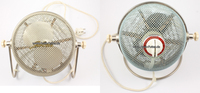 Bundesrepublik Deutschland 50er-60er Gekra / Heizung und Ventilator / funktionsfähig / 220 V. in 7. Stufen regelbar 2