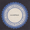 Großbeeren/Kreis Teltow Siegelmarke / Verschlussmarke / Der Gemeinde-Vorstand z. Gross-Beeren / Kreis... -