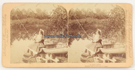 New York 1898 Stereoskopie / Foto / Strohmeyer & Wyman / Underwood / Ein kleiner Anbiß 2-3