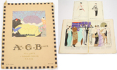 Frankreich/Paris Mode / Art Deco / Art Goút Beauté / Feuillets de L'Elégance Féminine Paris -