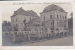 Nisko/Polen/Kotliny Sandomierskiej Ansichtskarte / Feldpostkarte / Zerstörtes Schloss in Nisko -