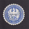Bad Ems O.J. Siegelmarke / Verschlussmarke / Königl. Preuss. Bade- u. Brunnendirektion Ems 3