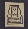 O.J. Siegelmarke / Verschlussmarke / VHA / Vereinigung Hannoverscher Architekten 1-2