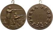 Ohne Ortsangabe Tragbare Bronzemedaille / Gesamtschiessen 1940 -