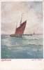 Deutsches Reich 1928 Ansichtskarte / Postkarte / Apollinaris / Auf der Nordsee 3