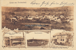 Breitscheid / Puderbach / Westerwald Ansichtskarte / Postkarte / Gruss aus Breitscheid. / Dampfmühle mit Molkerei ... -
