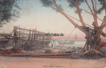 Singapore/Singapur Ansichtskarte / Postkarte / Shipbuilding, Singapore. -