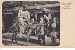 Uesküb (Skopie)/Mazedonien O.J. Ansichtskarte / Postkarte / Reitender Bettler in Uesküb (Skopie) Mazedonien. 2-3