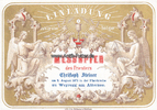 Weyregg / Attersee / Österreich Einladungskarte / Litho / Einladung zum ersten heiligen Messopfer des ... -