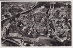 Eger/Sheb/Tschechien Ansichtskarte / Postkarte / Eger Blick auf die Altstadt / mit Werbestempel: ... -
