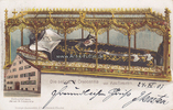 1907 Ansichtskarte / Postkarte / Die selige M. Crescentia von Kaufbeuren / ... 2