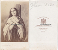 Lothringen / Rouen / Frankreich Carte de visite / CdV / Kabinettfoto / Jeanne d' Arc/Französische Nationalheldin -
