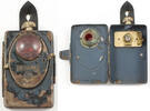  O.J. Deutschland Taschenlampe / Signallampe (rot-grün) / Pertrix Nr. 667 / für Flachbatterie 3