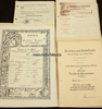 Bremen-Vegesack / Pyrmont / Hannover-Misburg Dokumentennachlass des Ingenieur Gotthold Rocca und seiner Vorfahren(Otto Rocca) -