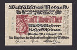 Preußen: Westfalen / Münster 5 Million Mark Landesbank -