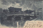 Berlin Ansichtskarte / Künstlerkarte von Carl Jander, Berlin / Friedrichsbrücke -