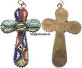Rom / Italien Tragbares Millefioriglas Mosaik Kreuz -