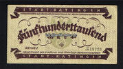 Ratingen / Rheinland 500 Tausend Mark Stadt -