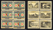 Emmedingen / Bad / Baden-Württemberg 6 x 50 Pf Stadt -