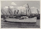 Drittes Reich Ansichtskarte / Postkarte / Dampfer "Oceana" der Hamburg - Amerika - Linie -