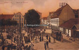 Hamm / Westfalen Ansichtskarte / Postkarte / Hamm i. W. Markt mit Rathaus -