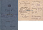 Deutsches Reich Militär=Paß von Friedrich Josef Serung / 11. Kompagnie Infanterie Regiment No 82 -