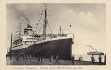 O.J. Ansichtskarte / Postkarte / Nordseebad Cuxhaven / S.S. New York H.A.P.A.G. ... 2