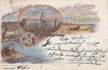 USA / Wisconsin / Amerika / Madison Ansichtskarte / Postkarte / Litho / 50th Anniversary of the State of Wisconsin. -