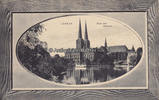 O.J. Ansichtskarte / Postkarte / Musterkarte / Lübeck / Dom und Museum 2-3