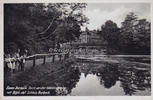 Essen-Borbeck Ansichtskarte / Postkarte / Essen-Borbeck. Teich an der Waldschenke mit Blick .. -