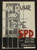 Hamm / Unna / Soest / Lippstadt / Beckum Alfred Gleisner / An Ruhr und Lippe 10 Jahre SPD im Unterbezirk Hamm - Unna.. -