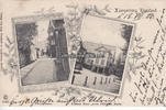 Langenberg / Velbert / Rheinland 1906 Ansichtskarte / Postkarte / Langenberg, Rheinland. / Hauptstrasse. / Ehemal. ... 2