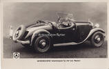 Deutsches Reich Werkfoto Mercedes-Benz Vollschwingachs-Typ 200 kurz, Roadster -
