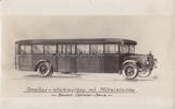 Deutsches Reich Werkfoto / Omnibus / Stahlaufbau mit Mitteleinstieg. / Bauart: Daimler-Benz. -