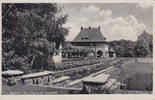 Bottrop Ansichtskarte / Postkarte / Feldpost / Bottrop i. W. - Partie im Stadtpark -