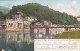 Altena Ansichtskarte / Postkarte / Altena i. W. Partie an der unteren Lennebrücke -